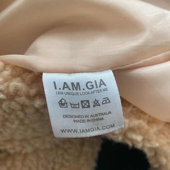 I.AM.GIA Caramel Pixie Teddy Coat - Picture 10 of 11